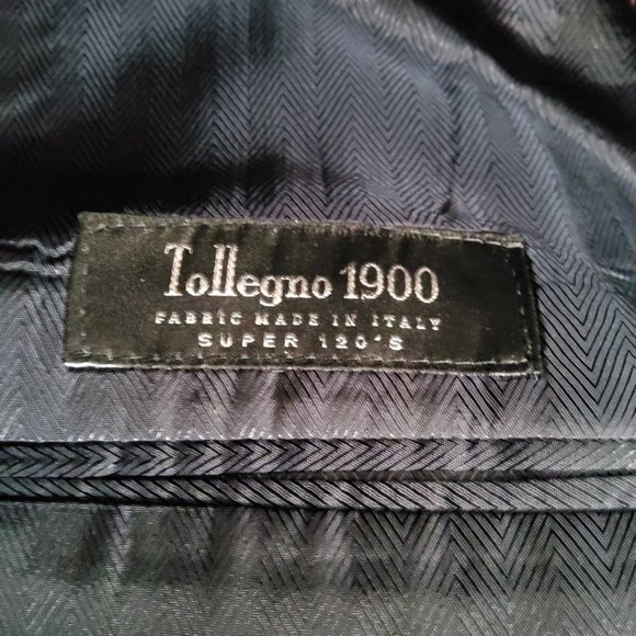 Joseph Aboud Blue Suit, Slim & Tall, 40L / 38x34 - Picture 6 of 13